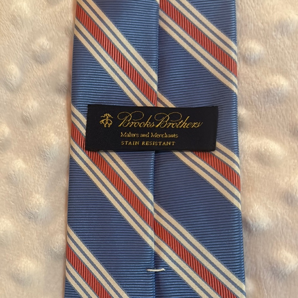 Brooks Brothers Blue Striped Men's Tie
